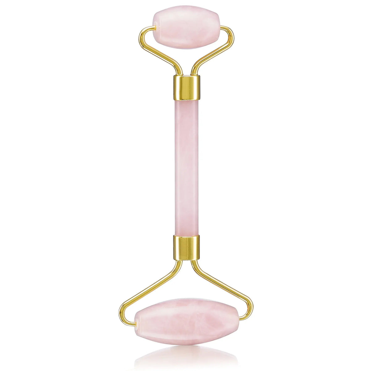 Rose Quartz Facial Roller Champagne Coeus